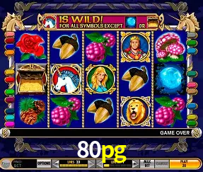 Bônus após cadastro na 80pg